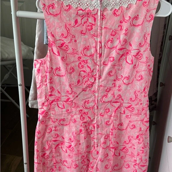Lilly Pulitzer Pink and White Floral Dress - Picture 3 of 4